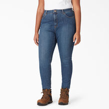 Dickies Girl /Women's Relaxed Slim Bootcut Stretch Blue Denim Jeans Pants .NEW. Dickies Girl /Women's Relaxed Slim Bootcut Stretch Blue Denim Jeans Pants .NEW.